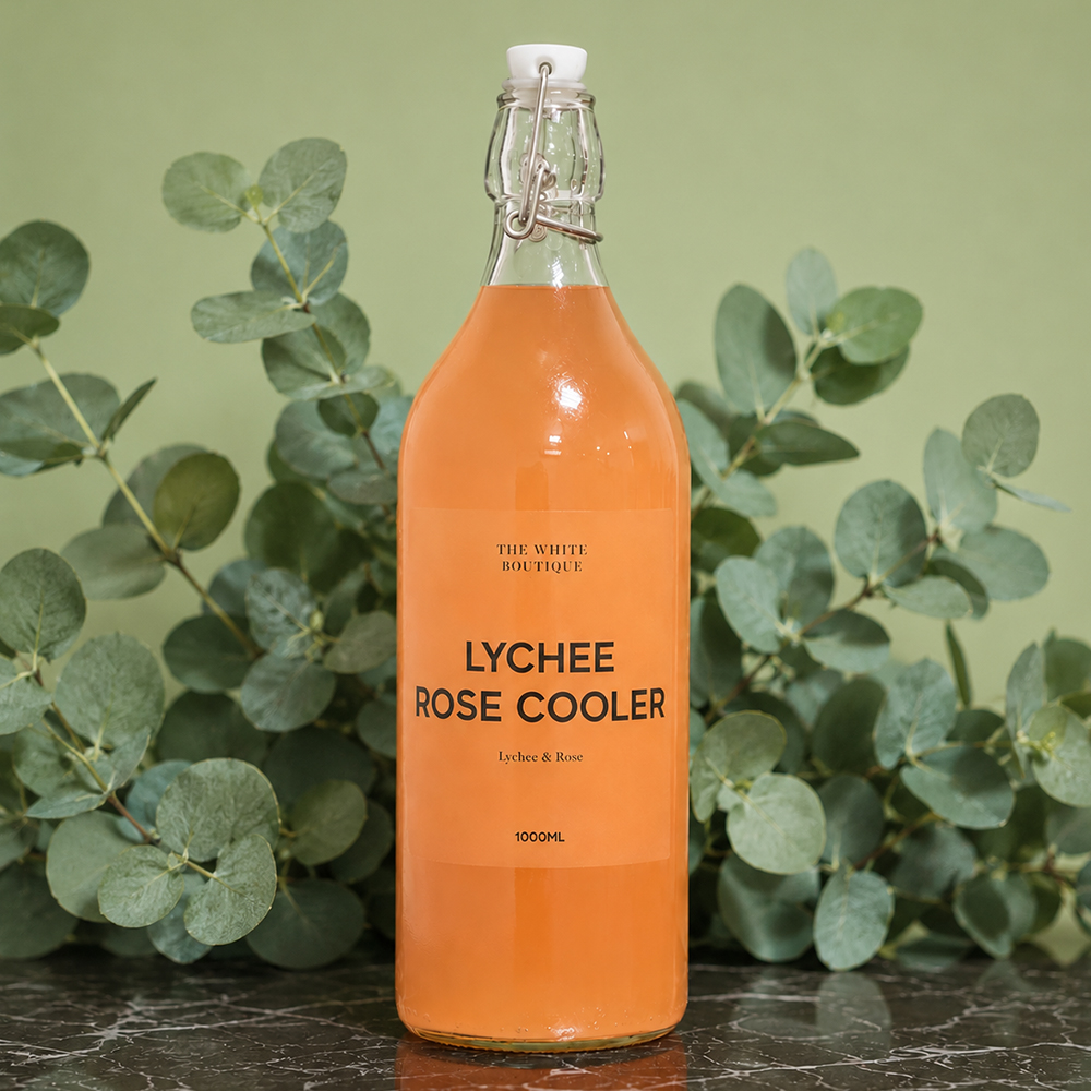 Lychee Rose Cooler Bottled Juice - 1 Litre